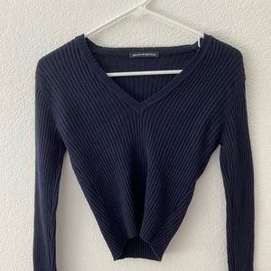 brandy melville navy blue sweater